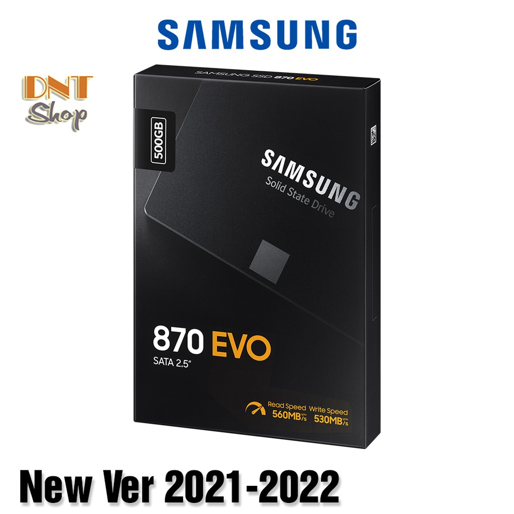 Ổ cứng SSD Samsung 860 EVO, 870 EVO 500GB 2.5-Inch SATA III