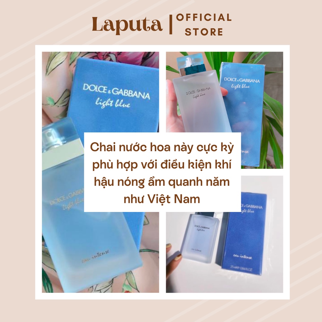 Nước Hoa Nữ D&G Light Blue Intense For Women EDP