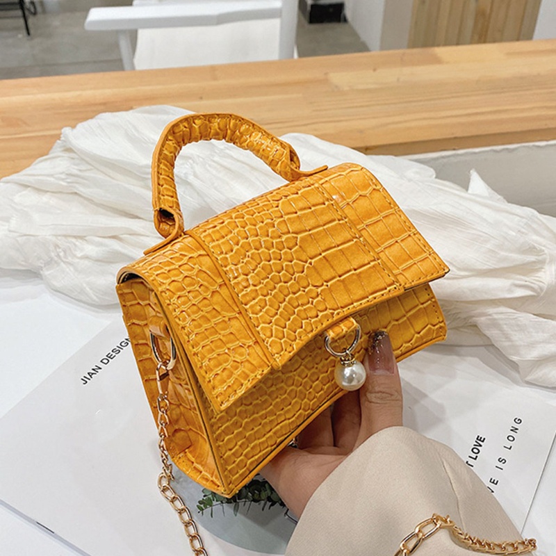 Túi Đeo Vai Da PU Phong Cách Retro Tinh Tế Thời Trang Cho Nữ