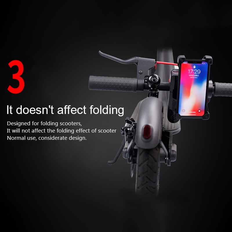 [ff86]Electric Scooter Mobile Phone Bracket Universal Mobile Phone Navigation Bracket Riding Equipment