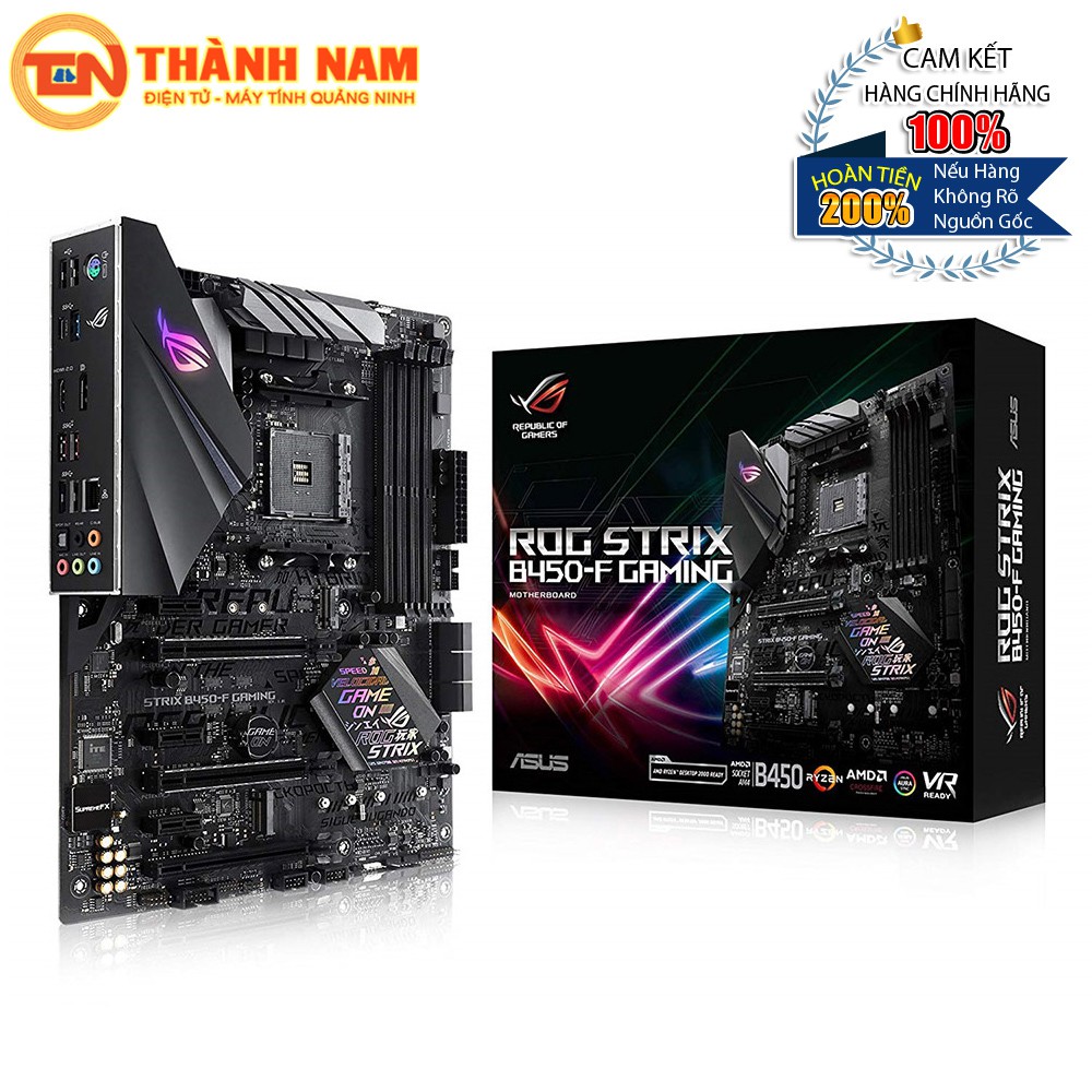 [CPELSALE giảm max 1tr đơn 3tr] Mainboard ASUS ROG STRIX B450-F GAMING Socket AM4