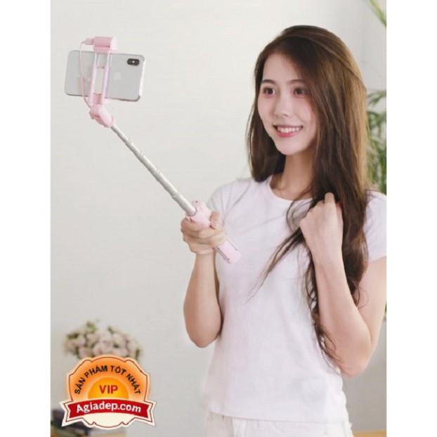 Gậy tự sướng Siêu dài + Có đèn ánh sáng Led hỗ trợ chụp ảnh đẹp, có nút Bluetooth chụp xa - Hàng hiệu cao cấp CYKE CA18 | BigBuy360 - bigbuy360.vn