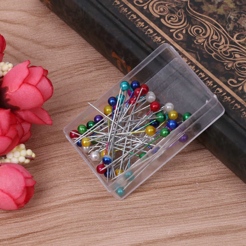 Set 50 Ghim Cài Áo Hình Tròn Nhiều Màu Sắc Tiện Dụng