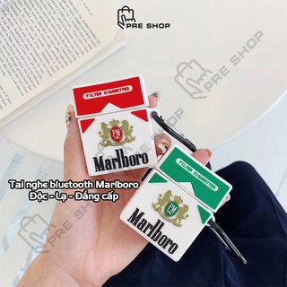Marlboro tai nghe Bluetooth - Đẹp - Độc - Lạ - Cảm ứng một chạm - Đảm bảo đúng chất tai nghe không dây