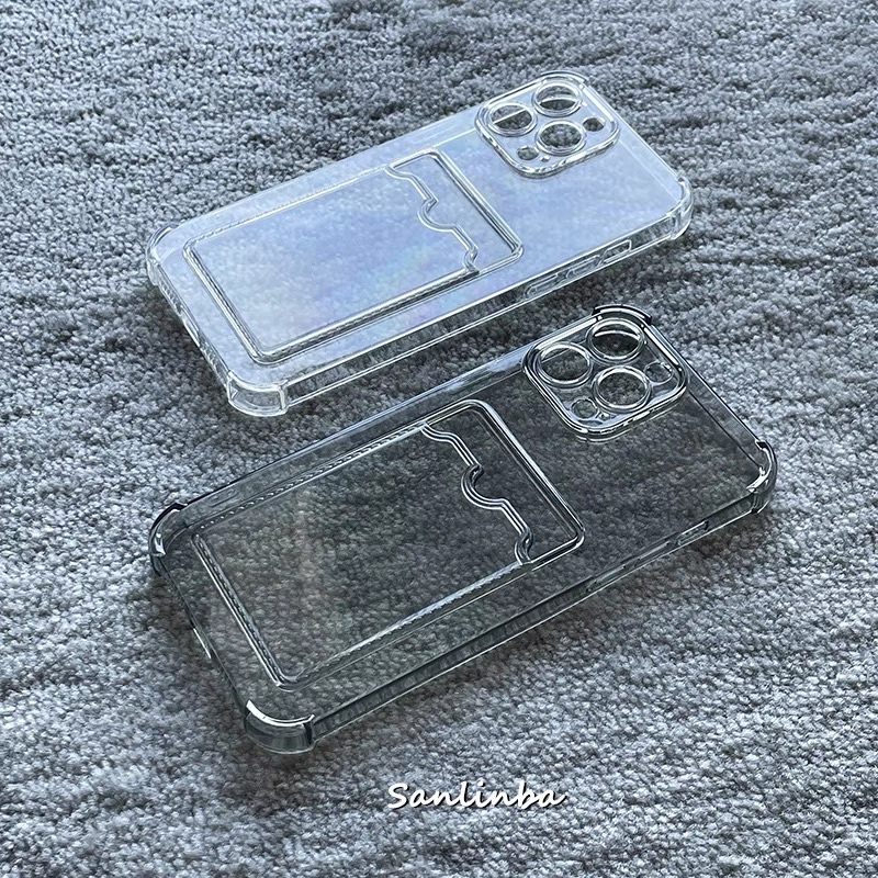 Ốp lưng bảo vệ camera có ngăn đựng thẻ chống sốc dành cho IP Xsmax/11/1Pro/11ProMax/12/12Pro/12ProMax