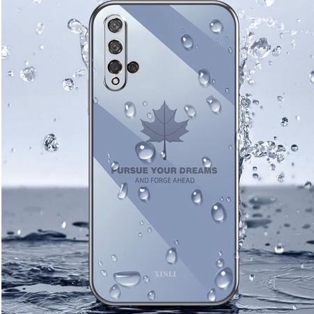 Ốp Điện Thoại Mạ Điện Hình Lá Phong Kèm Dây Đeo Cho samsung s22 s22 u s22 plus note 20 note 20 u note 10 note 10 pro