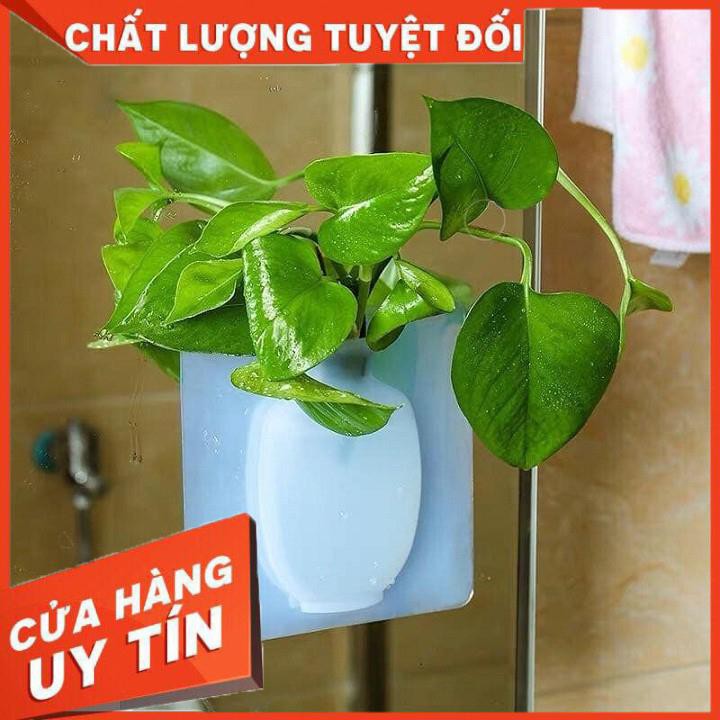 [XẢ KHO+FREE SHIP]  LỌ HOA SILICON DÁN TƯỜNG