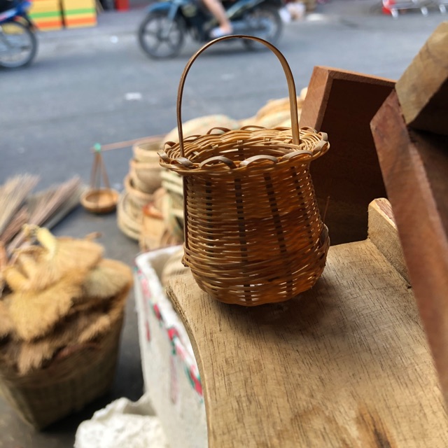 Giỏ tre mini