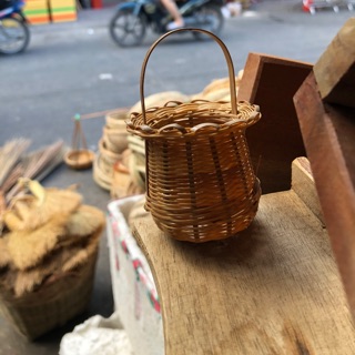 Giỏ tre mini (CHAT CHỌN MẪU)