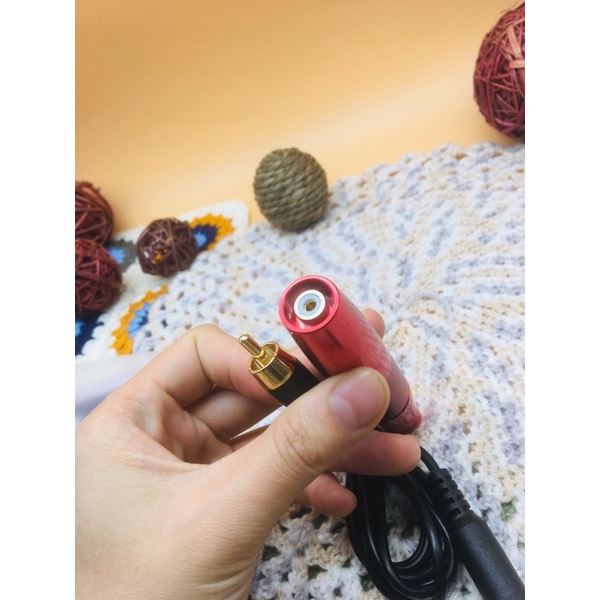 Dây cắm đầu RCA dùng máy pen mini 6.0 plus ,máy pen mini 1 đầu