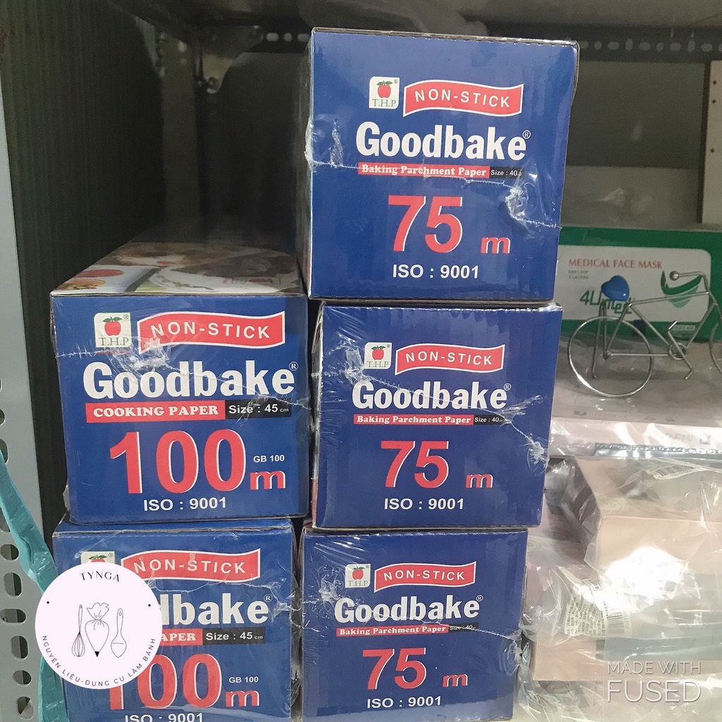 Giấy Nến Lót Nướng Bánh GoodBake THP Baking Paper