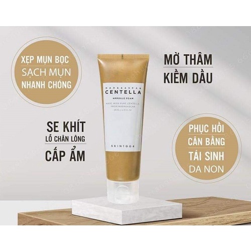 Sữa Rửa Mặt SKIN1004 Madagascar Centella Ampoule Foam 125ml