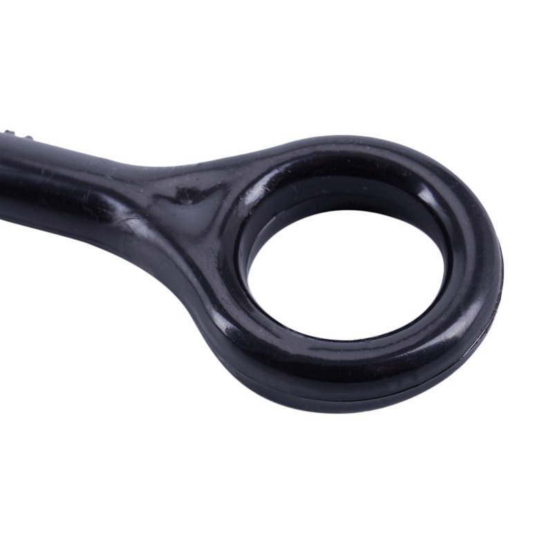 1x Dụng Cụ Hỗ Trợ Mang Giày Có Tay Cầm Dài 18.5inch Đen