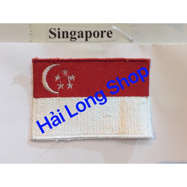 Cờ thêu các nước ( Flags of the World )- size 5cmx7cm