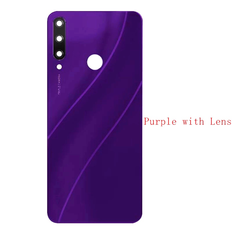 Nắp Lưng Điện Thoại Bằng Kính Thay Thế Chuyên Dụng Cho Huawei Y6P 2020 Y6 P MED-LX9 MED-LX9N