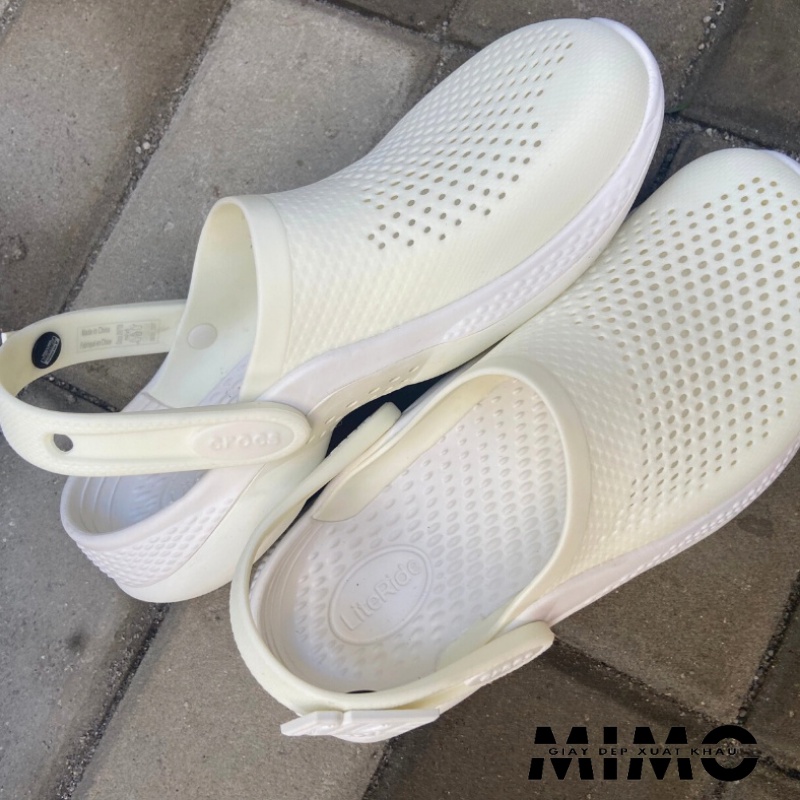 Dép Sục Nam Nữ Literide Gắn Chữ Trắng Full Cực Êm Mềm Nhẹ, Bền Đẹp, Full Box Xịn Xò