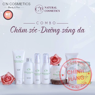 Combo Bộ Sản Phẩm Dưỡng Sáng Da C'n Cosmetics - Ly Ly C'n Cosmetics