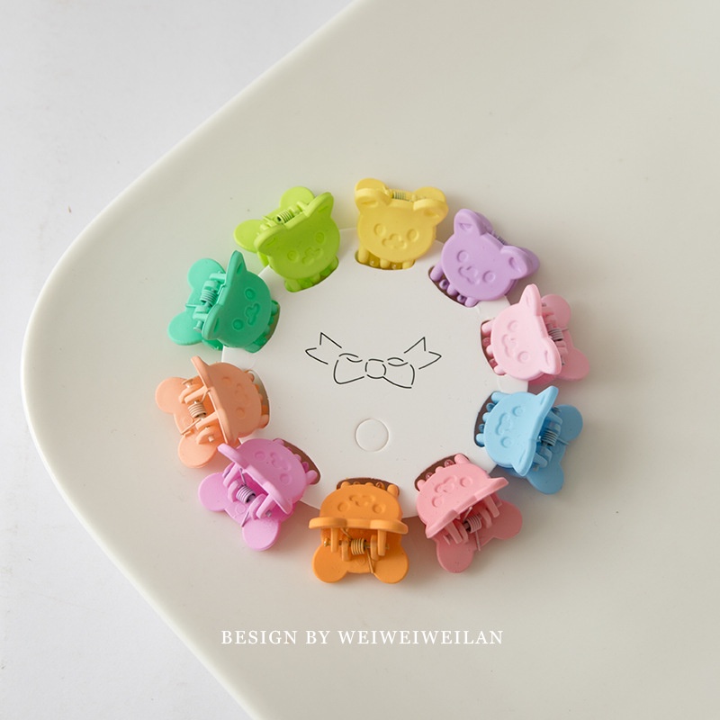 [Bộ 10] Kẹp Tóc Mini Dễ Thương Nhiều Màu Sắc Phụ Kiện Thời Trang Cho Bé AB026