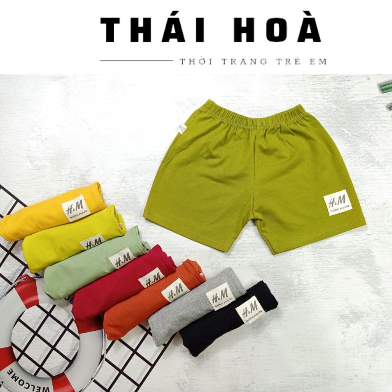 Quần đùi Cotton #FREE SHIP Cho trẻ em từ 1_5 tuổi chất cotton4 chiều