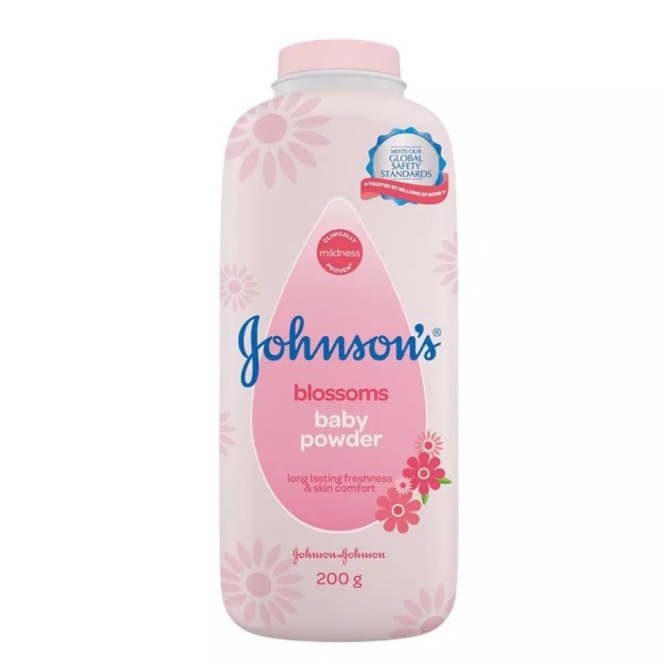 Suata24h-Phấn thơm Johnson's Baby hương hoa 500g-200g-100g