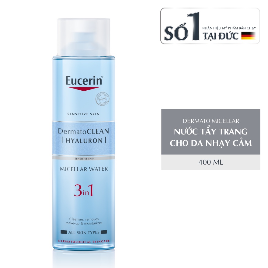 Nước Tẩy Trang Eucerin Dịu Nhẹ Cấp Ẩm 400ml Cocolux