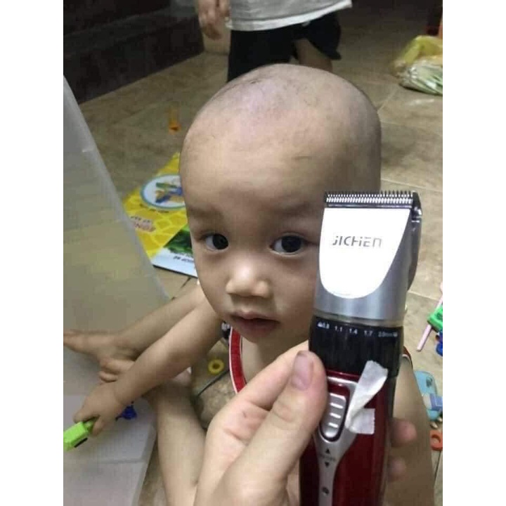 Tăng đơ - Máy hớt tóc - Tông đơ cắt tóc trẻ em và người lớn giá rẻ Kemei KM-730 / JCHEN JC-0817 sạc điện tiện dụng