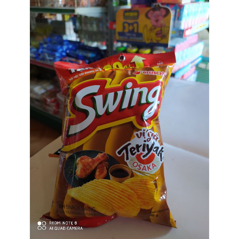3 GÓI BIM BIM KHOAI TÂY OSTAR , SWING , TOONIES  GÓI 38G