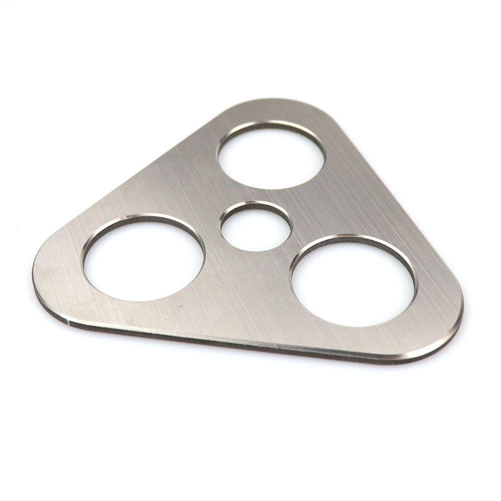 YIYU Set giá treo nồi 3 chân hình tam giác gắn móc có thể tháo rời bằng thép không gỉ dùng nướng BBQ ngoài trời đa năng