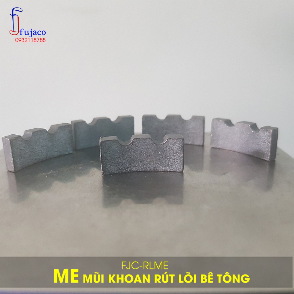 Me mũi khoan rút lõi bê tông FJCMEMKRLTD - dùng để sửa chữa lưỡi mũi khoan cũ như mới bằng cách tự hàn đắp me - FUJACO