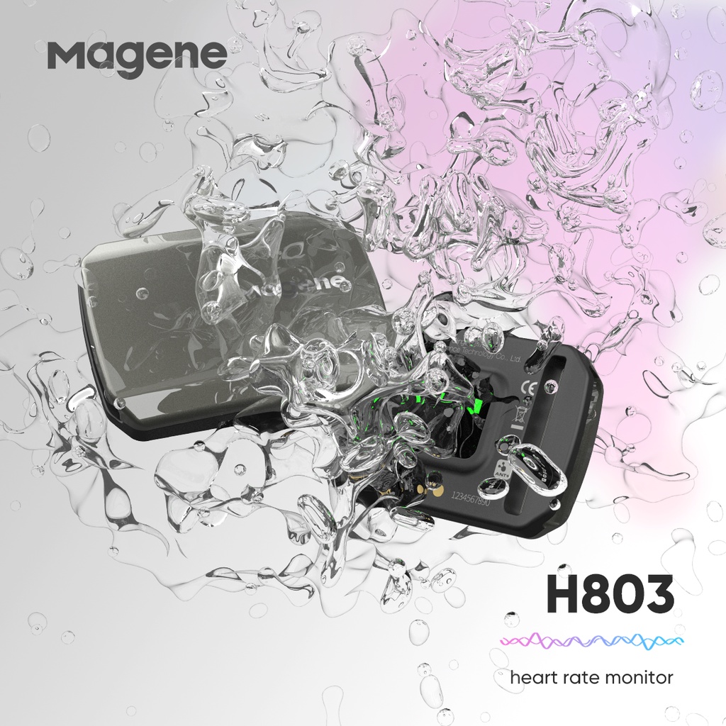Vòng Đeo Tay Thông Minh Magene H803 HRM80 HRM Theo Dõi Nhịp Tim Chống Nước IP67 +