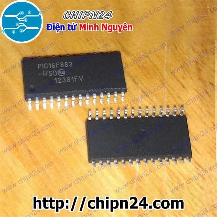 [1 CON] PIC16F883-I/SO SOP-28 (SMD Dán) (PIC 16F883-I/SO PIC16F883)