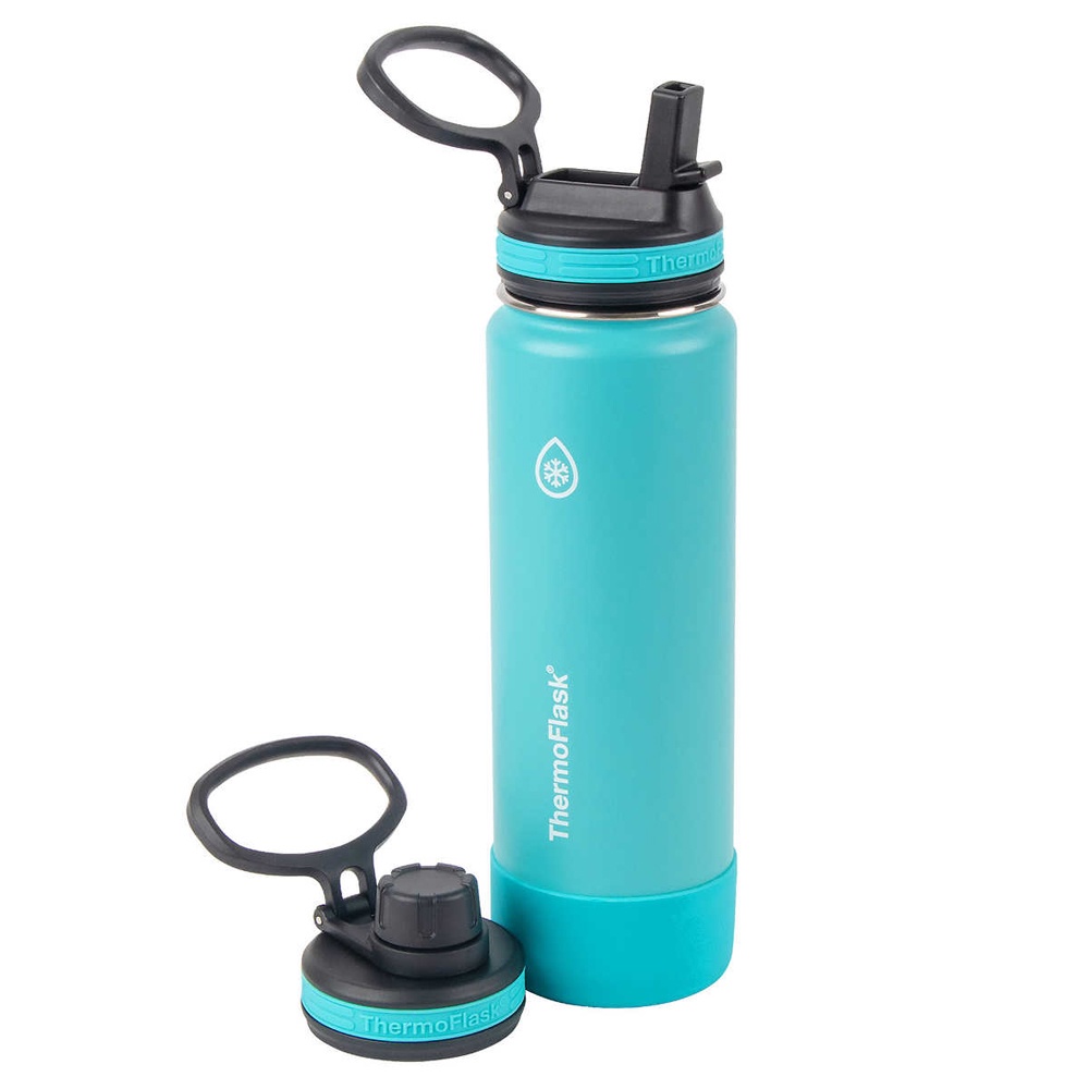 Bình giữ nhiệt 2 nắp Thermoflask Stainless Steel 710ml