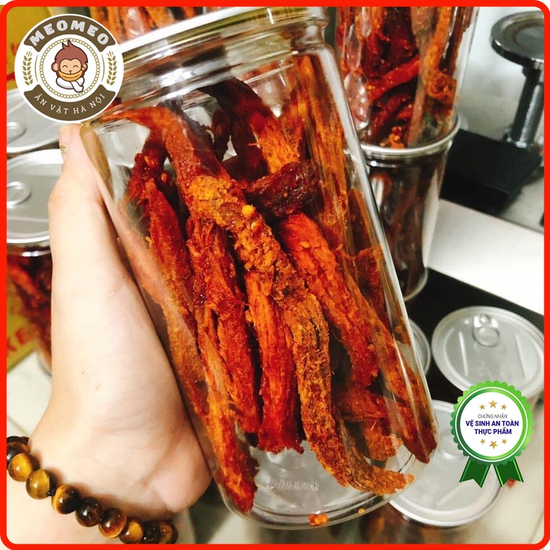 Khô bò que, thịt bò khô 300g loại ngon, bò khô que chuẩn vị MEOMEO đồ ăn vặt Hà Nội, tốt cho sức khỏe, ít béo | BigBuy360 - bigbuy360.vn
