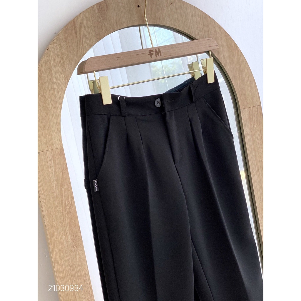 Quần tây nữ lưng cao FM Style baggy công sở gấu bằng 88 đi học đi làm chất tuyết mưa Vitex cao cấp Hàn Quốc 210726001 | BigBuy360 - bigbuy360.vn