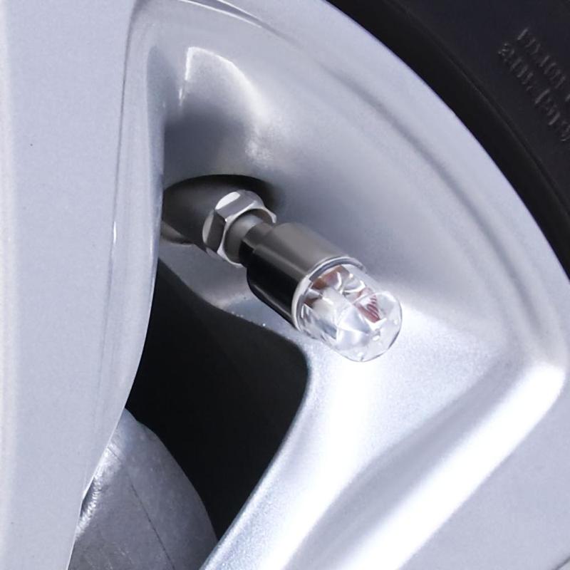 Set 2 đèn LED gắn van bánh xe đạp độc đáo