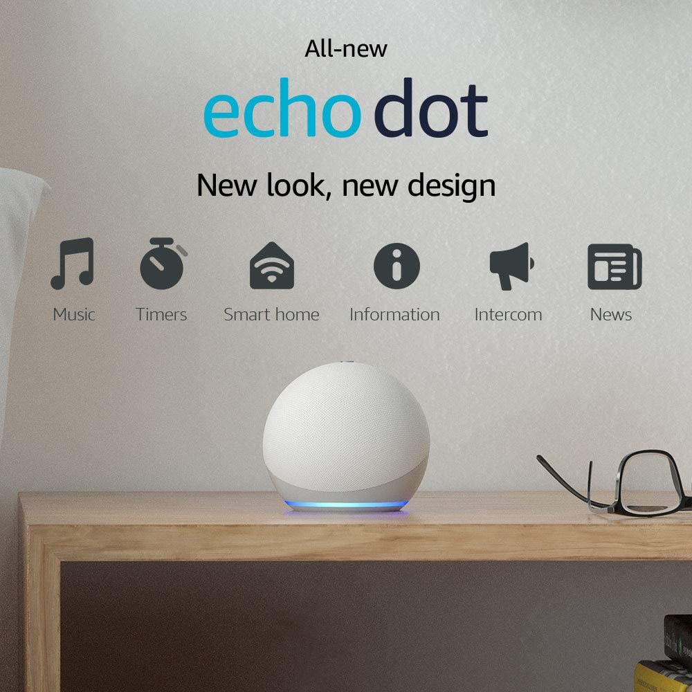 Echo Dot 4 - Loa Thông Minh tích hợp Trợ Lý Ảo ALEXA - maydocsach.vn