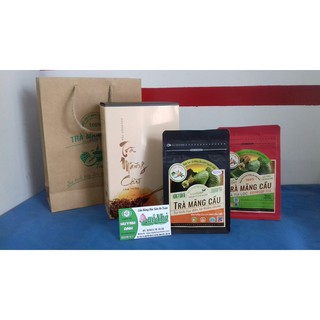 TRÀ MÃNG CẦU CẨM THIỀU 100G (Trà hương vị đậm đà và trà túi lọc) + HỘP