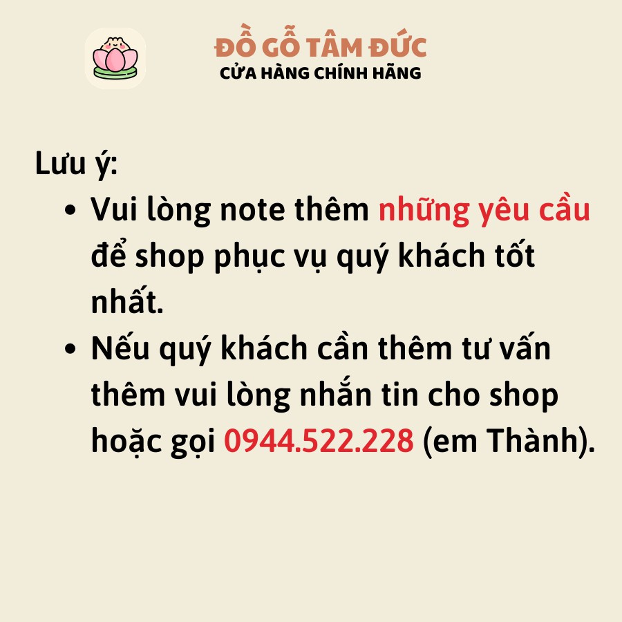 Bàn thờ ông địa thần tài ngang 48cm hộp đèn ông di lặc chân vuông Tâm Đức gỗ xoan đào tặng bộ đèn (BH-6tháng)