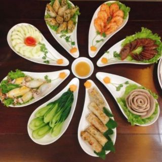 Bộ đĩa hình hoa, lá cánh tiên