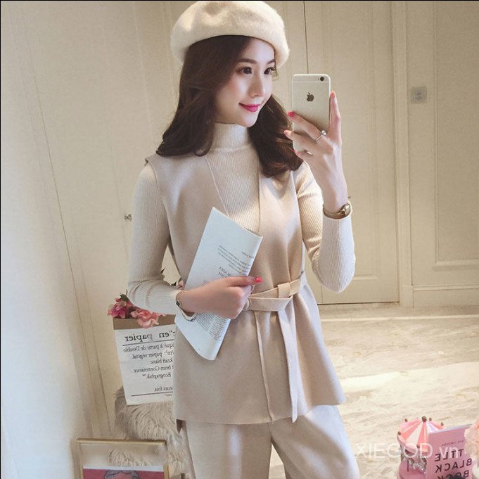 Áo Khoác Len Không Tay Thời Trang Nữ Hàn Quốc 2020 | BigBuy360 - bigbuy360.vn