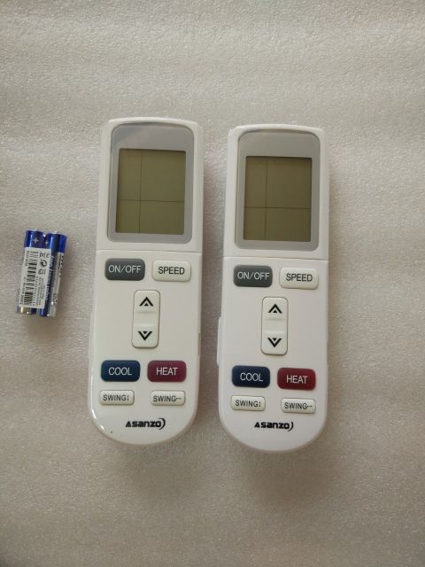 Điều khiển máy lạnh Asanzo -Thay thế cho cả GREE ( Hàng xịn xò)