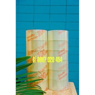 1 Cuộn Băng Keo 100 yard 48mm ( trong/ đục)