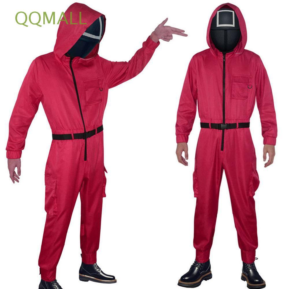 Bộ áo liền quần hóa trang phong cách trò chơi con mực Hàn Quốc vui nhộn thoải mái cho nam và nữ | BigBuy360 - bigbuy360.vn