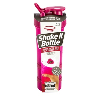 Bình Lắc SHAKE IT Lock&Lock - 600ml (Màu: Hồng)