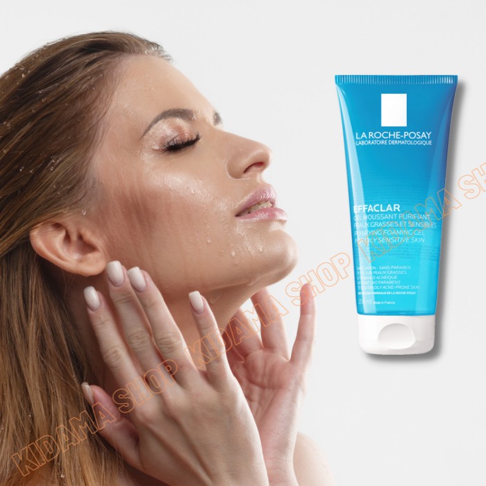 Sữa rửa mặt tạo bọt cho Da Dầu Mụn Nhạy Cảm Dạng Gel La Roche-Posay Effaclar ngăn ngừa và hỗ trợ giảm mụn | BigBuy360 - bigbuy360.vn