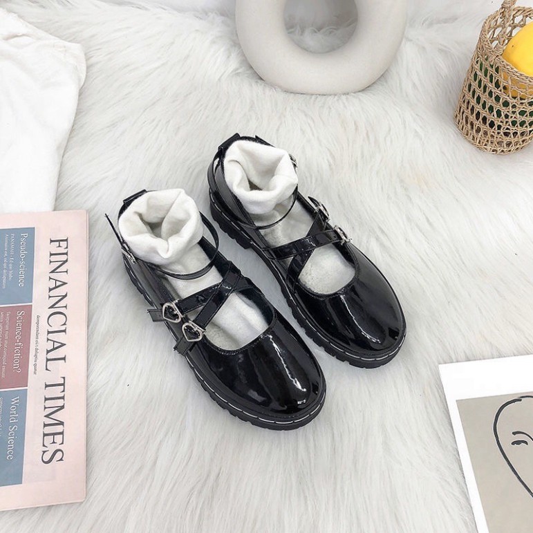 Giày JK Nhật Bản Quai Cài HOT TIKTOK 🖤 | BigBuy360 - bigbuy360.vn