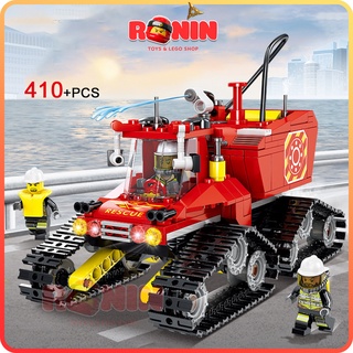 Bộ đồ chơi lắp ráp xe bồn chứa nước cứu hỏa