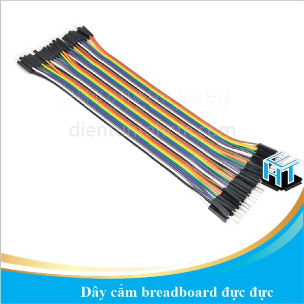 Dây cắm breadboard đực đực 40P dài 20cm loại tốt