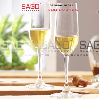 Ly Thủy Tinh Ocean Madison Flute Champagne 210ml | 1015F07 , Nhập Khẩu Thái Lan