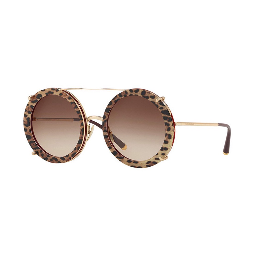 Kính mát chính hãng Dolce&amp;Gabbana DG2198 màu sắc thời trang, thiết kế dễ đeo bảo vệ mắt